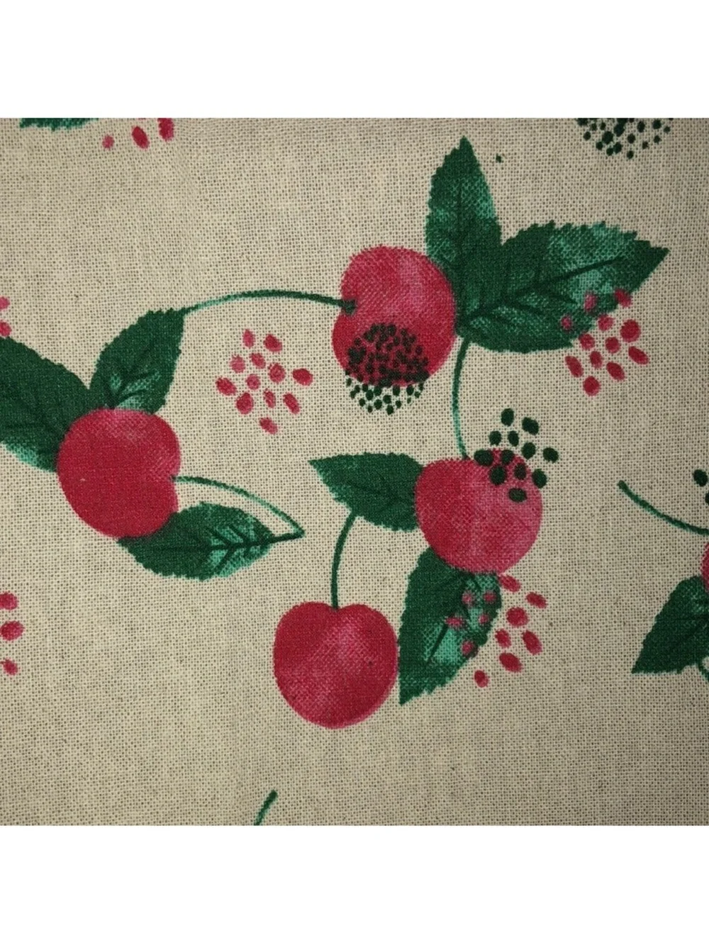 Mabelle Home Collection Cherry Print Cotton Apron